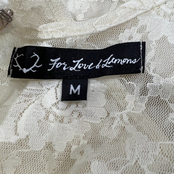 For Love & Lemons Off White Lace A-Line Dress $199 - Picture 8 of 10